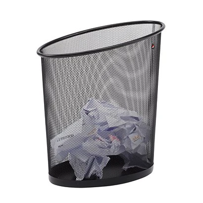 Prima pagina -Mond office alba cestino gettacarta linea mesh 35 5 x 24 x 39 cm nero 733922 1