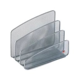 ALBA Sparticarte Mesh - Rete Metallica - 14,5 X 18 X 9 Cm - Argento