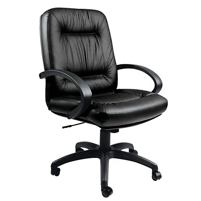 Anna Poltrona Direzionale, Pelle, Nero 1 Anna Poltrona Direzionale, Pelle, Nero