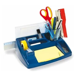 ARDA Portacancelleria Oliver - 25x21x10 Cm - Blu