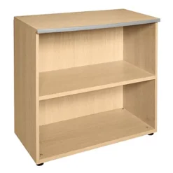 Armadio Basso A Giorno "Linea Avantis" - Cm 90 X 48 X 90,5 - 92,5 H. - Acero