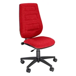 Business, Sedia Operativa, Tessuto, Rosso