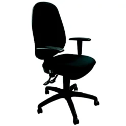 Clara, Sedia Operativa, Tessuto, Nero