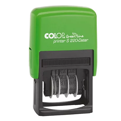 Colop Timbro Datario Autoinchiostrante Printer S 220 Green Line 1 Colop Timbro Datario Autoinchiostrante Printer S 220 Green Line