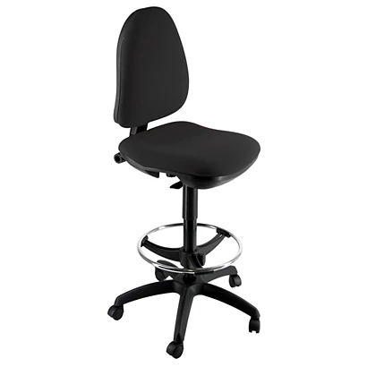 Designer, Sedia Disegnatore, Tessuto Acrilico, Nero 1 Designer, Sedia Disegnatore, Tessuto Acrilico, Nero