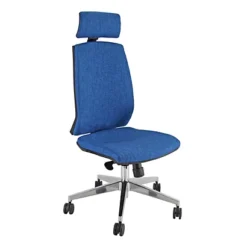 Diamante Poltrona Presidenziale, Poliestere, Blu