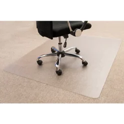 Floortex Cleartex® Tappeto Salvamoquette In Policarbonato, Trasparente, 120 X 90 Cm
