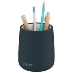 Leitz Portapenne Linea Cosy, Cm 7,1 X 8,5 H, Grigio Velluto