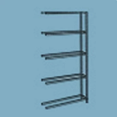 Modulo Continuativo Per Scaffale Metallico In Kit A 5 Ripiani, 102,4 X 42 X 200 Cm, Grigio 1 Modulo Continuativo Per Scaffale Metallico In Kit A 5 Ripiani, 102,4 X 42 X 200 Cm, Grigio