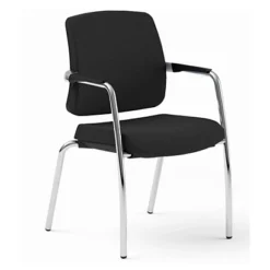 Musk, Sedia Attesa Impilabile, Tessuto Ignifugo, Antracite