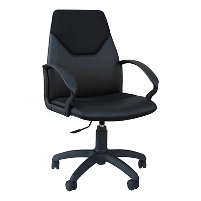 Poltrona Direzionale Venus In Ecopelle Nera 1 Poltrona Direzionale Venus In Ecopelle Nera