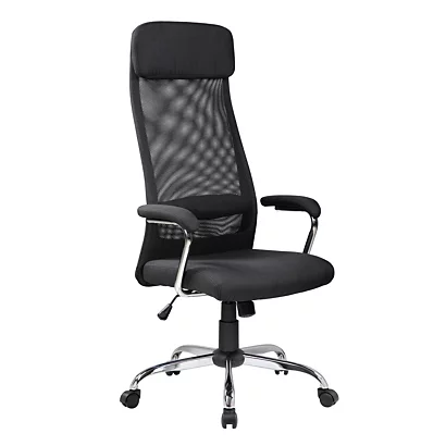 Poltrona Presidenziale Land, Rete Poliestere 100%, Nero 1 Poltrona Presidenziale Land, Rete Poliestere 100%, Nero