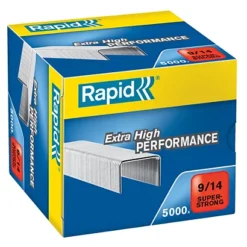 Rapid Punti Metallici Super Strong 9/14 (confezione 5.000 Pezzi)