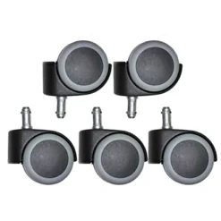 Ruote Pivotanti In Nylon A Doppio Battistrada (confezione 5 Pezzi)