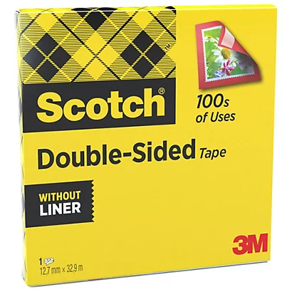 SCOTCH Nastro Biadesivo 665 - Permanente - Senza Liner - 32,9 M X 1,27 Cm - Trasparente 1 SCOTCH Nastro Biadesivo 665 - Permanente - Senza Liner - 32,9 M X 1,27 Cm - Trasparente