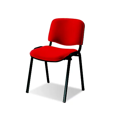 Sedia Attesa Impilabile, Tessuto Acrilico 100%, Rosso (confezione 2 Pezzi) 1 Sedia Attesa Impilabile, Tessuto Acrilico 100%, Rosso (confezione 2 Pezzi)