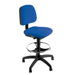 Sedia Disegnatore, Tessuto Acrilico, Blu