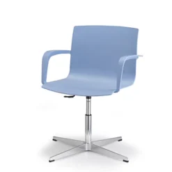 Sedia Girevole Home Office "XXL", Blu
