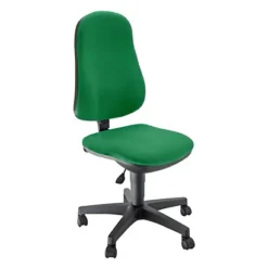 Sedia Operativa Carlotta Up, Tessuto, Verde