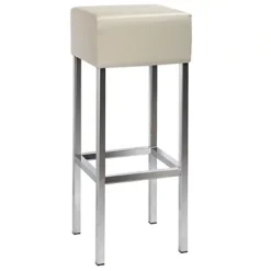 Sgabello Alto Cubo, Panna