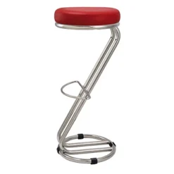 Sgabello Alto Prestige, Rosso