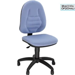 Sprint Sedia Operativa, Tessuto, Azzurro