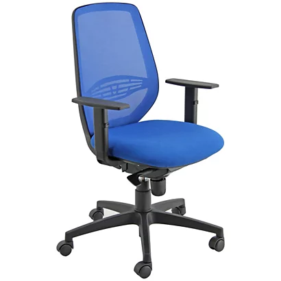 Target Sedia Operativa Con Braccioli, Rete E Tessuto Ignifugo, Blu 1 Target Sedia Operativa Con Braccioli, Rete E Tessuto Ignifugo, Blu