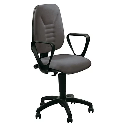 Tecnika, Sedia Operativa, Tessuto Acrilico, Grigio 1 Tecnika, Sedia Operativa, Tessuto Acrilico, Grigio