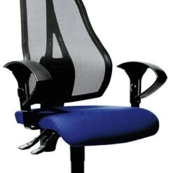 TOPSTAR Bracciolo Regolabile Per Sedia Operativa Vega, Nero