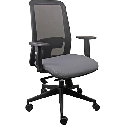 UNISIT Sedia Operativa Ergonomica Stylish, Tessuto Gabriel, Marrone/Grigio 1 UNISIT Sedia Operativa Ergonomica Stylish, Tessuto Gabriel, Marrone/Grigio