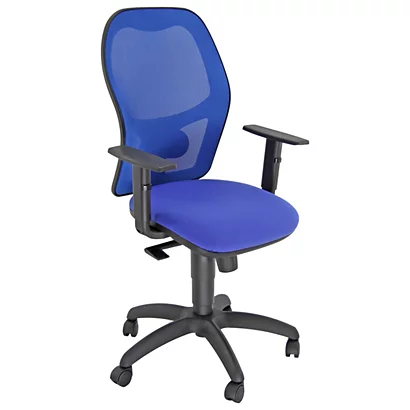 UNISIT Sedia Operativa Wendy Con Braccioli, Tessuto Polipropilene, Blu 1 UNISIT Sedia Operativa Wendy Con Braccioli, Tessuto Polipropilene, Blu